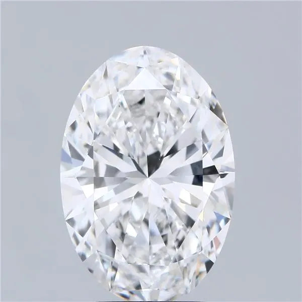 3.57ct Oval Lab Grown Diamond (Colour D, Clarity VVS1, IGI Certified)