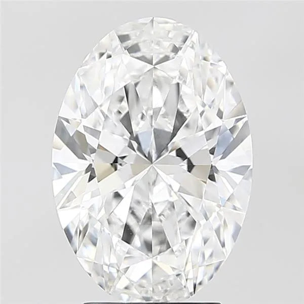 3.57ct Oval Lab Grown Diamond (Colour E, Clarity VVS2, IGI Certified)