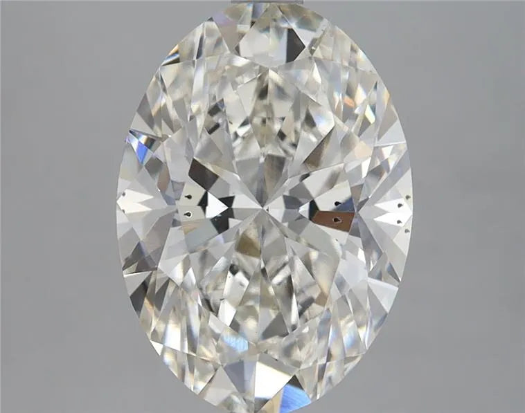 3.57ct Oval Lab Grown Diamond (Colour G, Clarity SI1, IGI Certified)