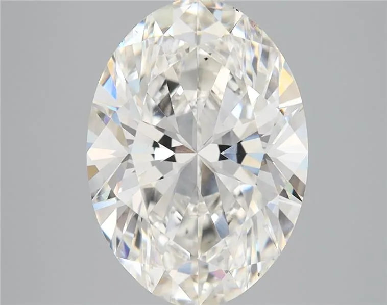 3.57ct Oval Lab Grown Diamond (Colour G, Clarity VS2, IGI Certified)