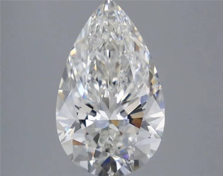 3.57ct Pear Lab Grown Diamond (Colour F, Clarity VVS2, IGI Certified)