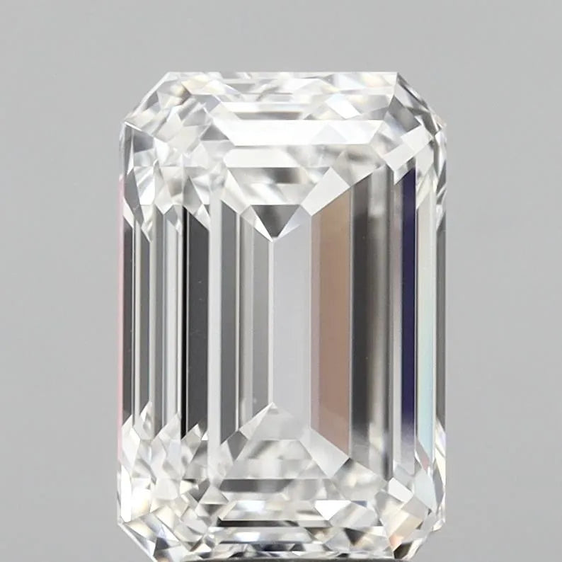 3.58ct Emerald Lab Grown Diamond (Colour E, Clarity IF, IGI Certified)