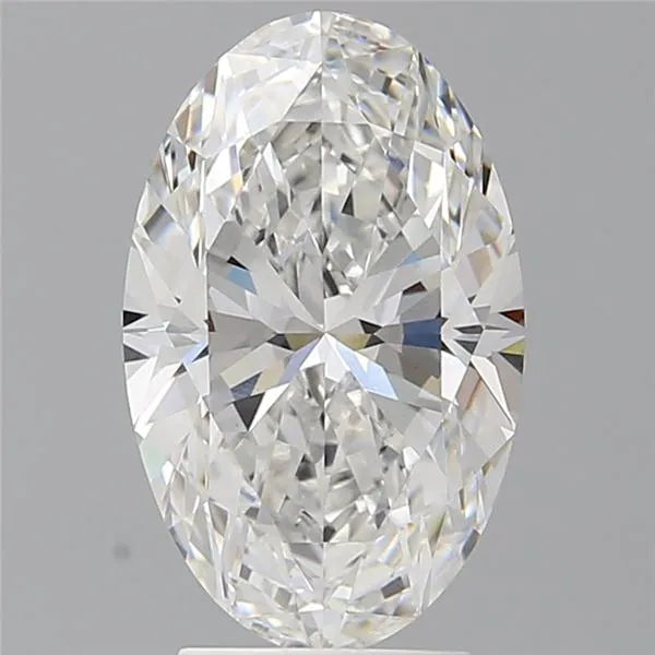 3.58ct Oval Lab Grown Diamond (Colour E, Clarity VVS2, IGI Certified)