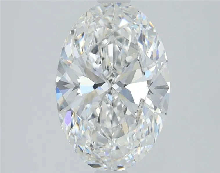 3.58ct Oval Lab Grown Diamond (Colour E, Clarity VVS2, IGI Certified)