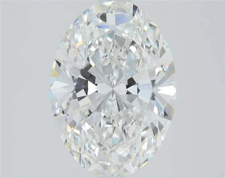 3.58ct Oval Lab Grown Diamond (Colour F, Clarity VVS2, IGI Certified)