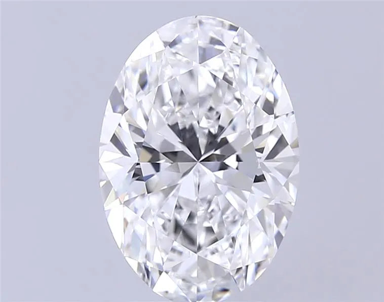 3.59ct Oval Lab Grown Diamond (Colour D, Clarity IF, IGI Certified)