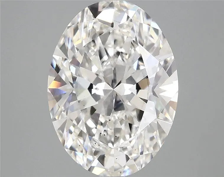 3.59ct Oval Lab Grown Diamond (Colour F, Clarity SI1, IGI Certified)