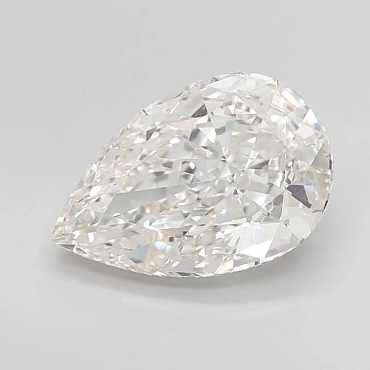 3.60ct Pear Lab Grown Diamond (Colour G, Clarity VVS2, IGI Certified)