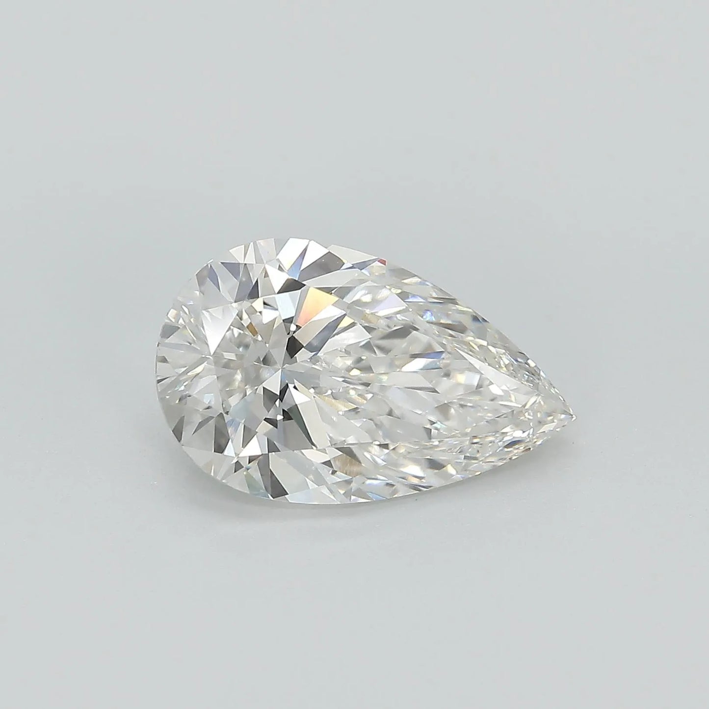 3.62ct Pear Lab Grown Diamond (Colour G, Clarity VVS2, IGI Certified)