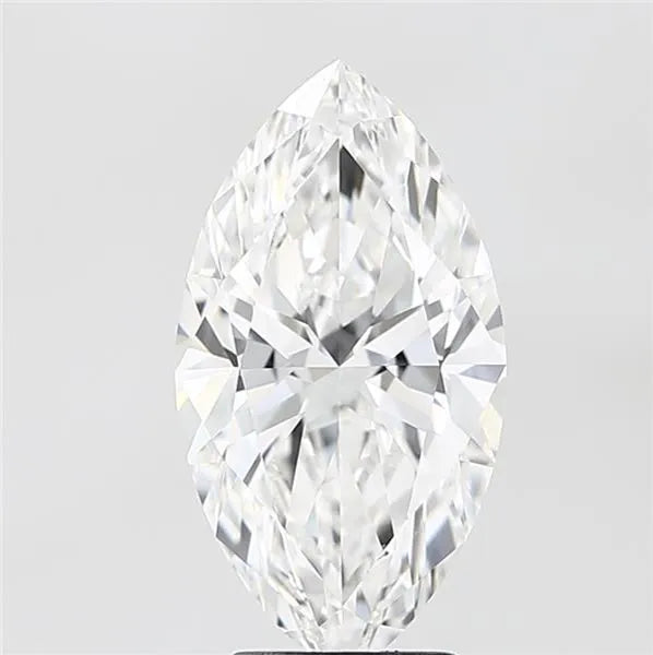3.65ct Marquise Lab Grown Diamond (Colour E, Clarity IF, IGI Certified)