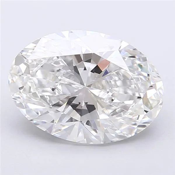 3.65ct Oval Lab Grown Diamond (Colour E, Clarity VVS2, IGI Certified)
