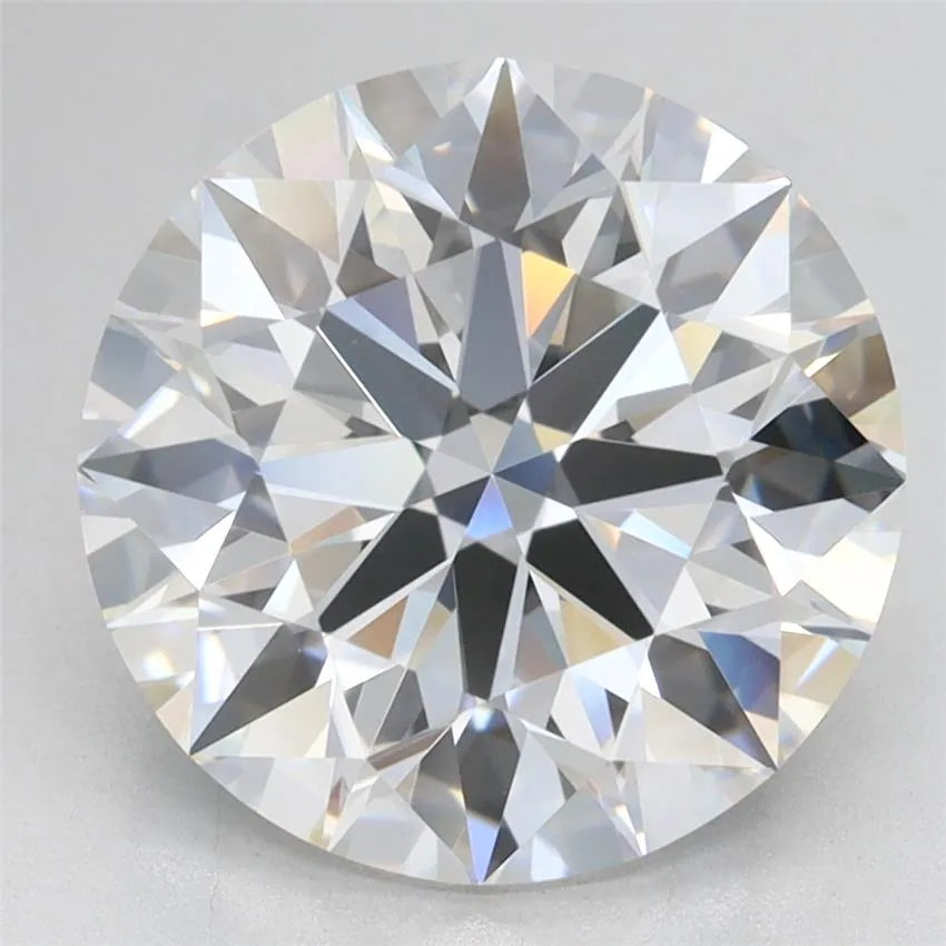 3.66ct Round Lab Grown Diamond (Colour D, Clarity IF, Cut ID, IGI Certified)