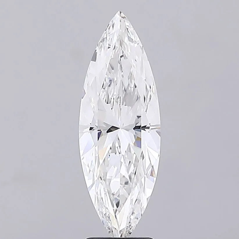 3.67ct Marquise Lab Grown Diamond (Colour F, Clarity VVS1, IGI Certified)