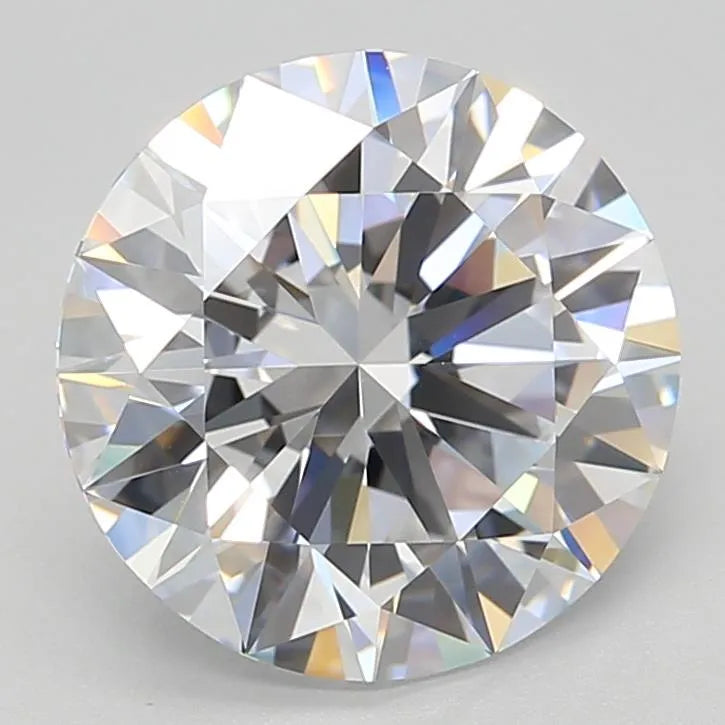 3.68ct Round Lab Grown Diamond (Colour D, Clarity VVS1, Cut EX, GIA Certified)