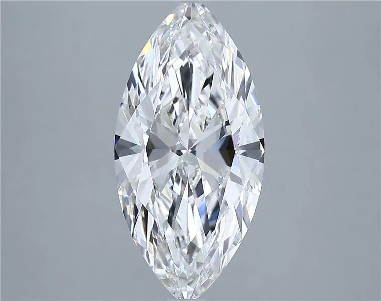 3.70ct Marquise Lab Grown Diamond (Colour D, Clarity VVS2, IGI Certified)