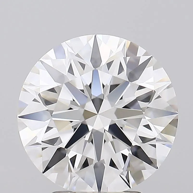 3.70ct Round Lab Grown Diamond (Colour E, Clarity IF, Cut ID, IGI Certified)