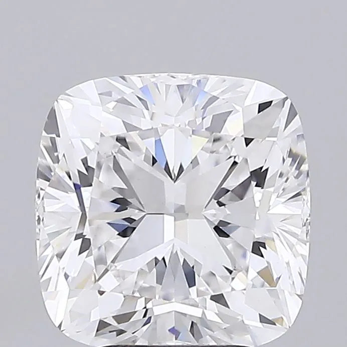 3.73ct Cushion modified Lab Grown Diamond (Colour D, Clarity VVS2, IGI Certified)