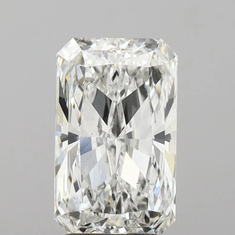 3.73ct Radiant Lab Grown Diamond (Colour F, Clarity SI1, IGI Certified)
