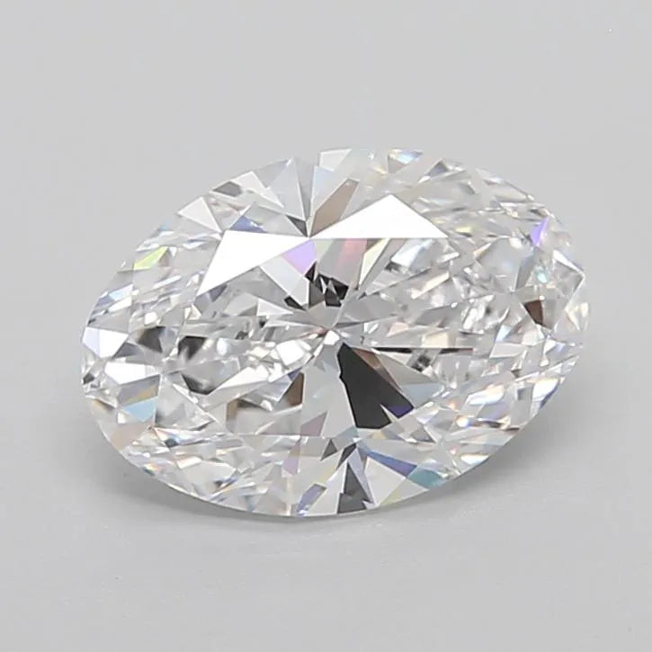 3.74ct Oval Lab Grown Diamond (Colour D, Clarity VVS1, IGI Certified)