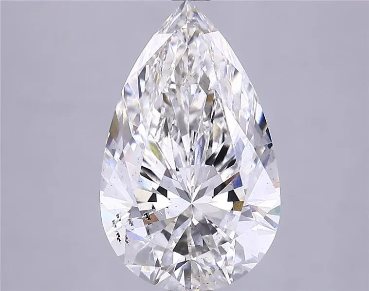3.74ct Pear Lab Grown Diamond (Colour G, Clarity SI1, IGI Certified)