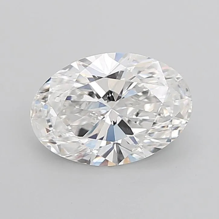 3.75ct Oval Lab Grown Diamond (Colour E, Clarity VVS2, IGI Certified)