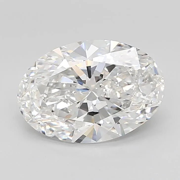 3.75ct Oval Lab Grown Diamond (Colour E, Clarity VVS2, IGI Certified)