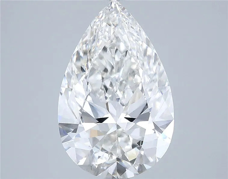 3.75ct Pear Lab Grown Diamond (Colour F, Clarity VS1, IGI Certified)