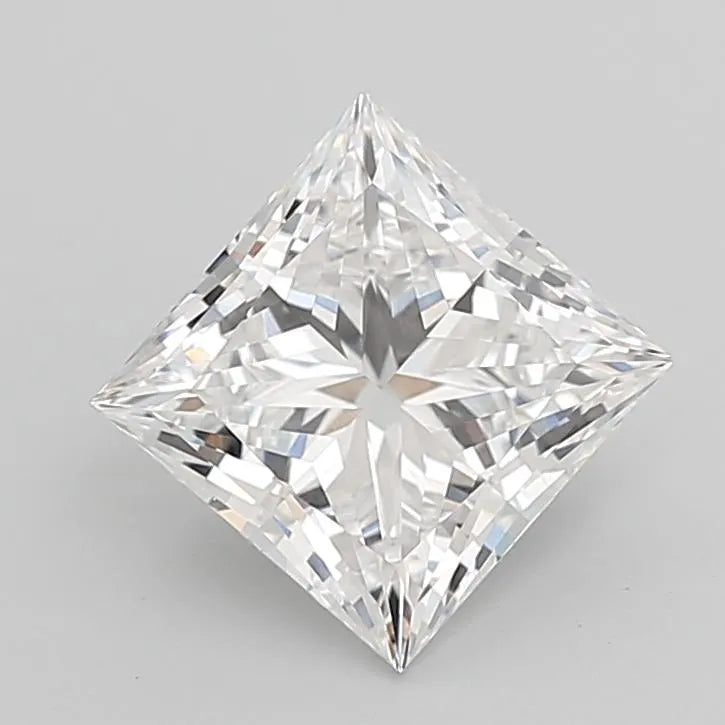 3.75ct Princess Lab Grown Diamond (Colour E, Clarity VVS2, GIA Certified)