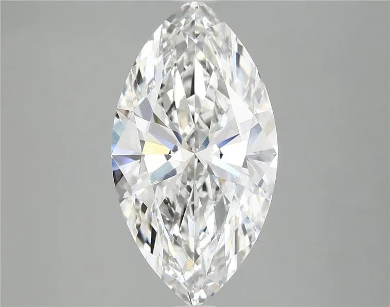 3.77ct Marquise Lab Grown Diamond (Colour E, Clarity VVS2, IGI Certified)