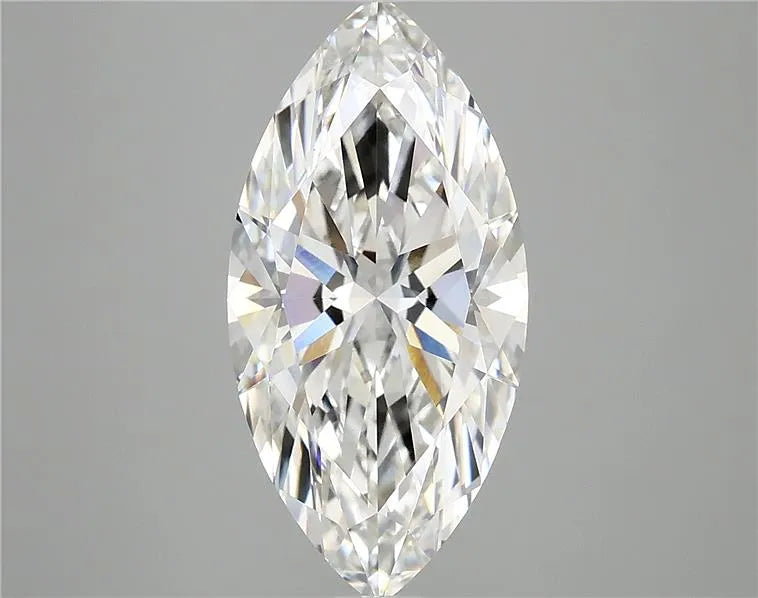 3.77ct Marquise Lab Grown Diamond (Colour F, Clarity VVS2, IGI Certified)