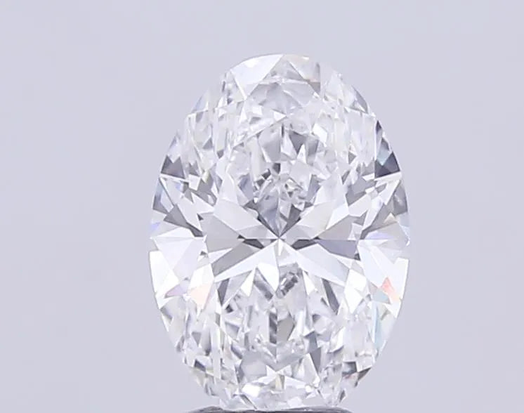 3.77ct Oval Lab Grown Diamond (Colour D, Clarity VVS2, IGI Certified)