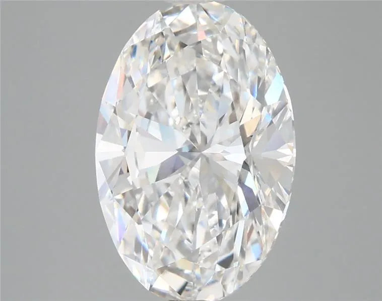 3.78ct Oval Lab Grown Diamond (Colour F, Clarity VVS1, IGI Certified)