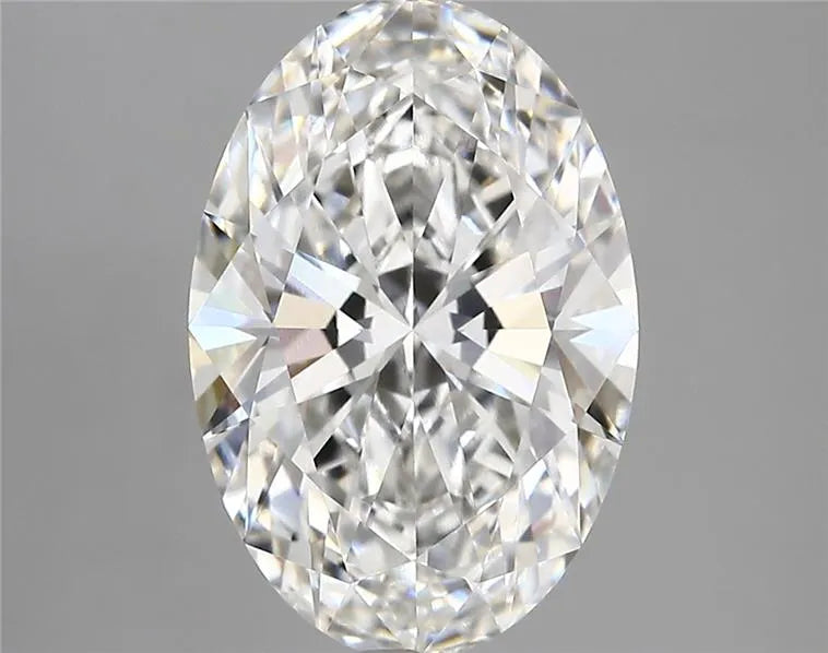 3.78ct Oval Lab Grown Diamond (Colour F, Clarity VVS1, IGI Certified)