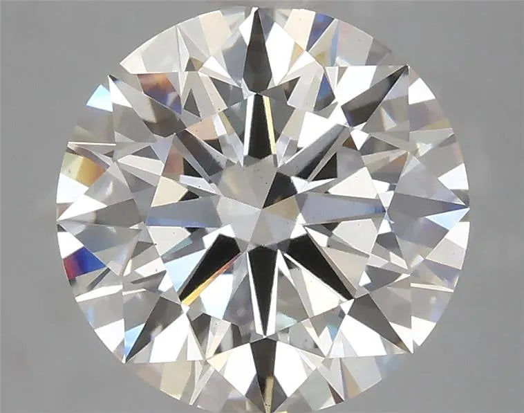 3.78ct Round Lab Grown Diamond (Colour G, Clarity VS2, Cut ID, IGI Certified)