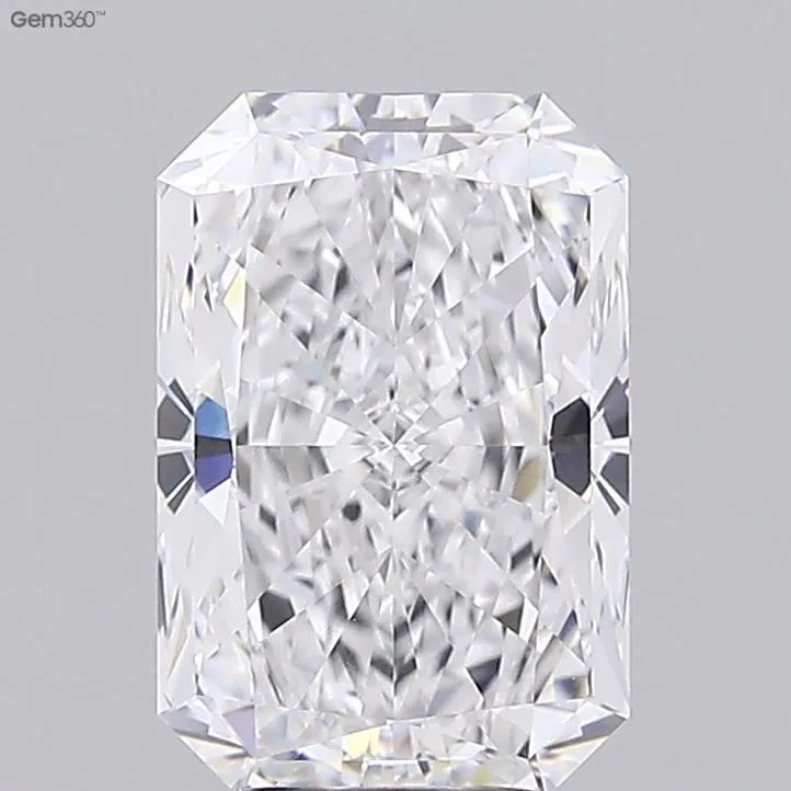 3.79ct Radiant Lab Grown Diamond (Colour D, Clarity VVS2, GIA Certified)
