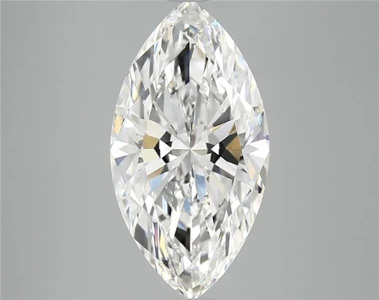 3.82ct Marquise Lab Grown Diamond (Colour F, Clarity VVS2, IGI Certified)