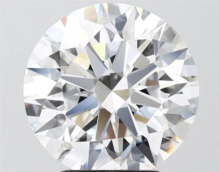 3.82ct Round Lab Grown Diamond (Colour D, Clarity FL, Cut EX, GIA Certified)