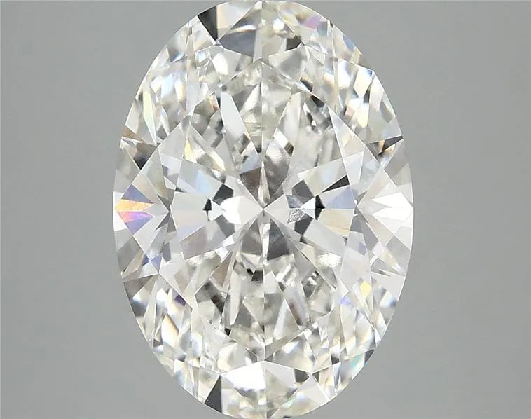 3.83ct Oval Lab Grown Diamond (Colour F, Clarity VVS2, IGI Certified)