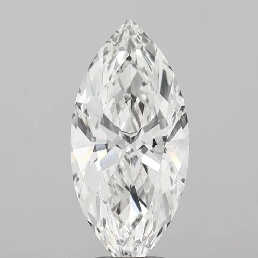 3.84ct Marquise Lab Grown Diamond (Colour F, Clarity VS1, IGI Certified)