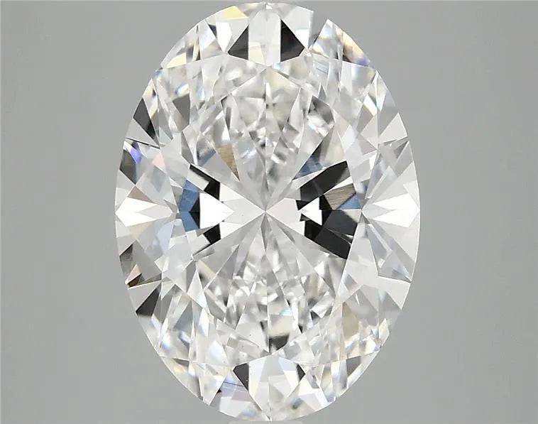 3.84ct Oval Lab Grown Diamond (Colour E, Clarity SI1, IGI Certified)