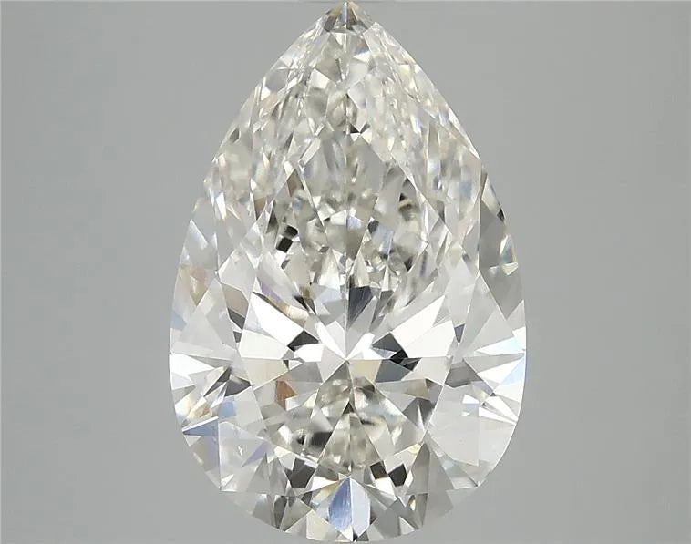 3.84ct Pear Lab Grown Diamond (Colour H, Clarity VS2, IGI Certified)
