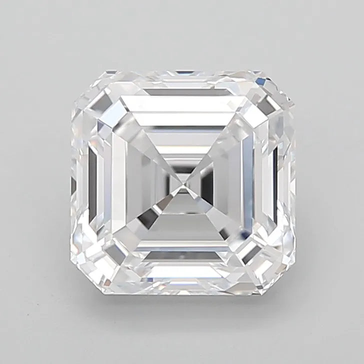 3.85ct Asscher Lab Grown Diamond (Colour D, Clarity IF, Cut EX, IGI Certified)