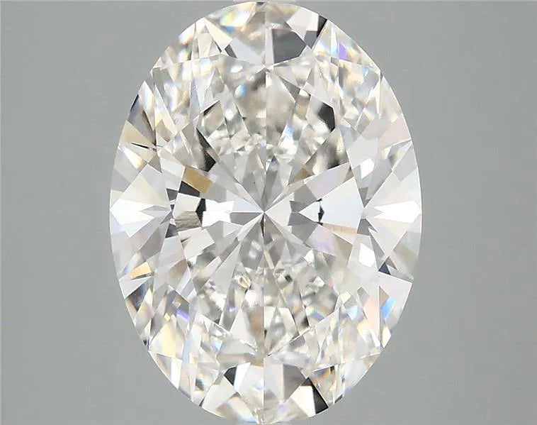 3.86ct Oval Lab Grown Diamond (Colour F, Clarity VVS2, IGI Certified)