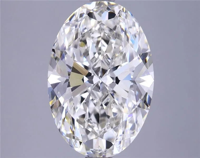 3.87ct Oval Lab Grown Diamond (Colour G, Clarity VVS2, IGI Certified)
