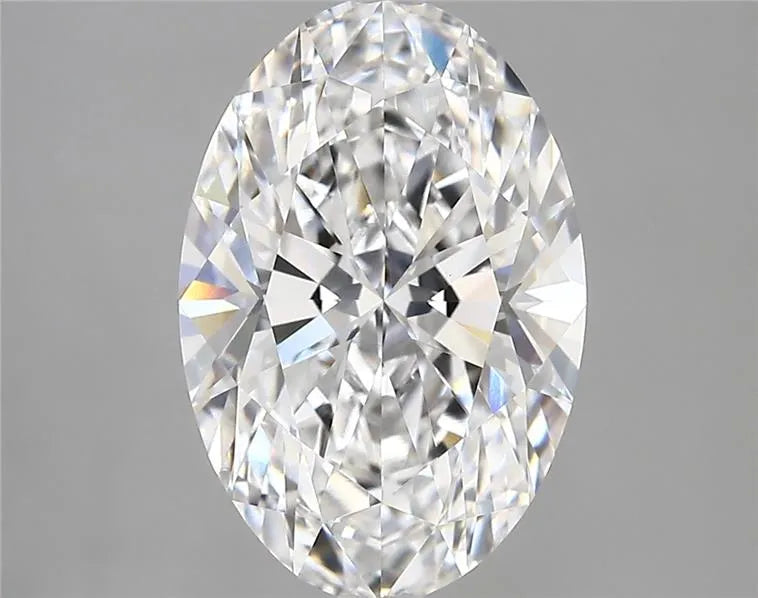 3.90ct Oval Lab Grown Diamond (Colour D, Clarity VVS2, IGI Certified)