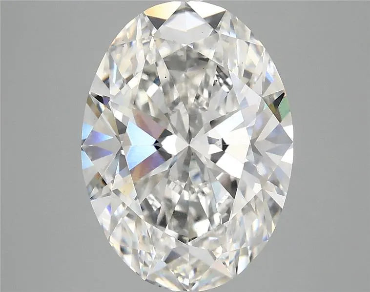 3.90ct Oval Lab Grown Diamond (Colour F, Clarity VS2, IGI Certified)
