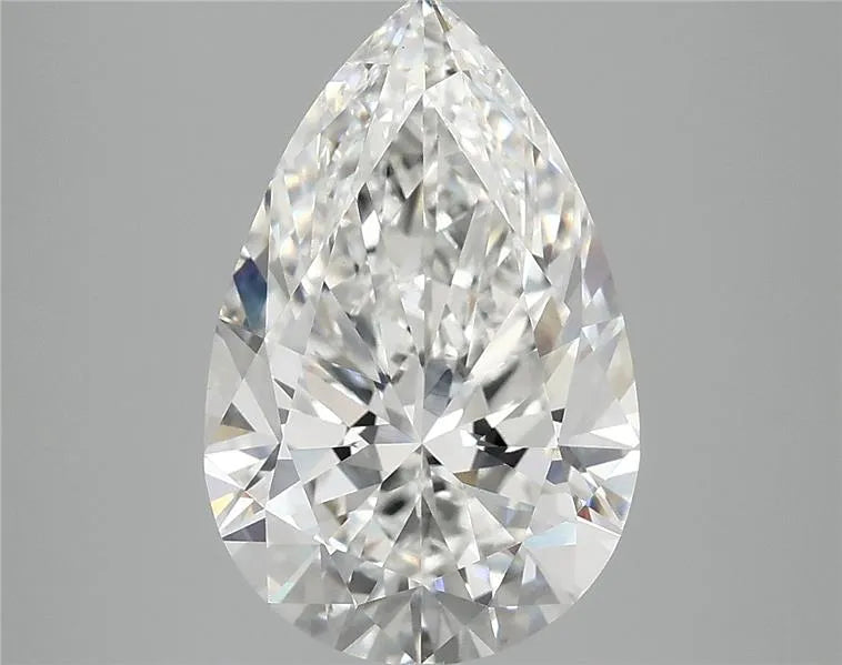 3.90ct Pear Lab Grown Diamond (Colour E, Clarity VVS2, IGI Certified)
