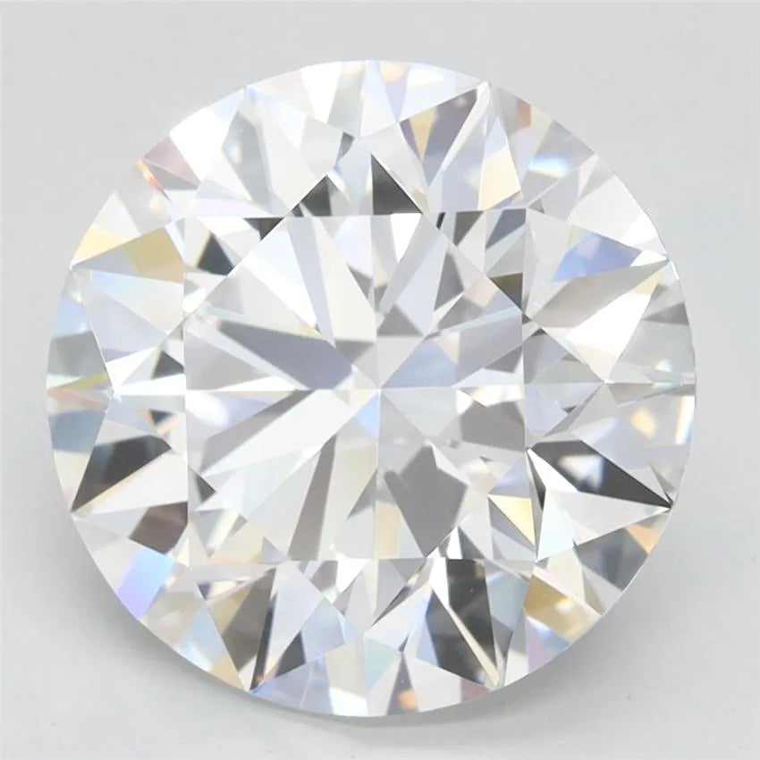3.90ct Round Lab Grown Diamond (Colour D, Clarity IF, Cut ID, IGI Certified)