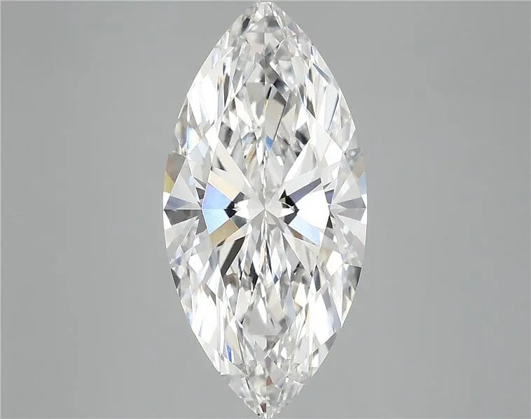 3.91ct Marquise Lab Grown Diamond (Colour F, Clarity VVS2, IGI Certified)