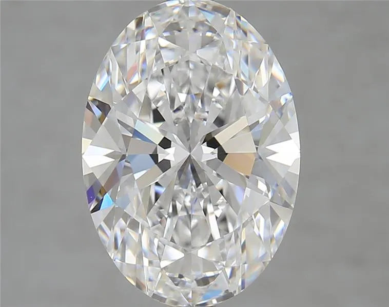 3.91ct Oval Lab Grown Diamond (Colour D, Clarity FL, Cut EX, IGI Certified)